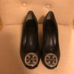 Tory Burch Sally 2 Peep Toe Wedge